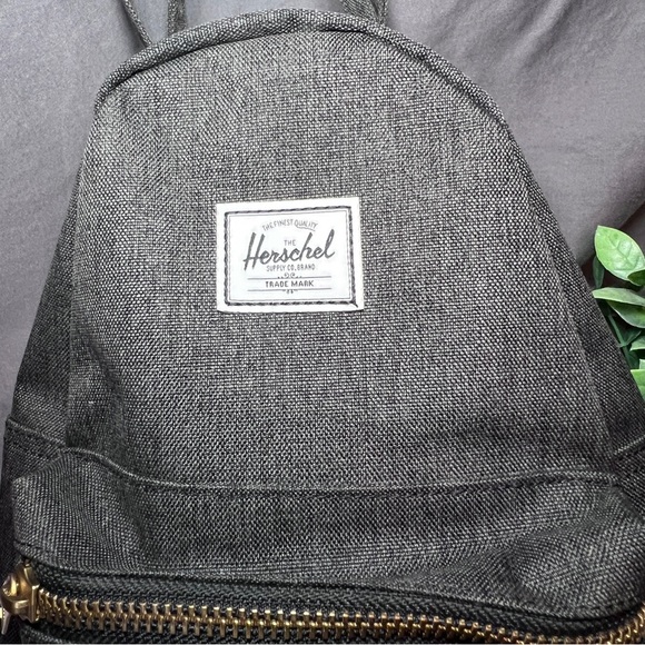 Herschel Dark Grey Mini Backpack - Picture 2 of 10